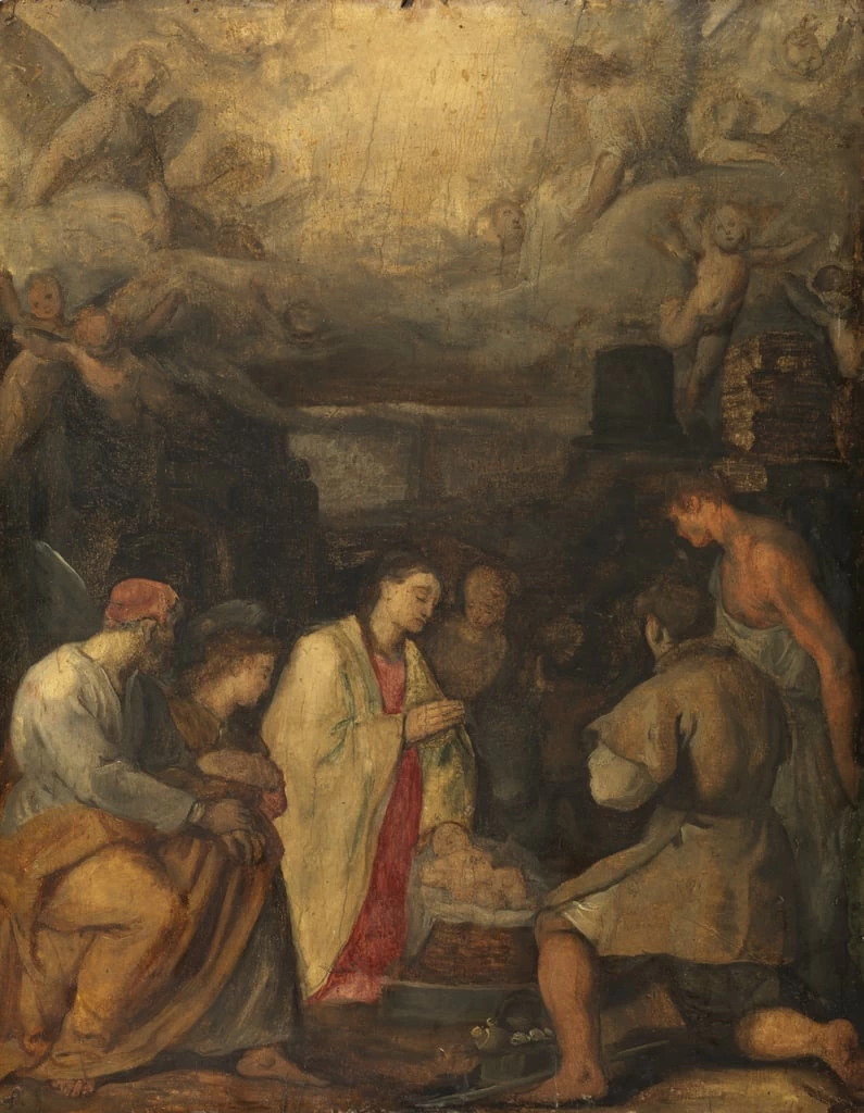 Adorazione dei pastori - The Courtauld Gallery, London